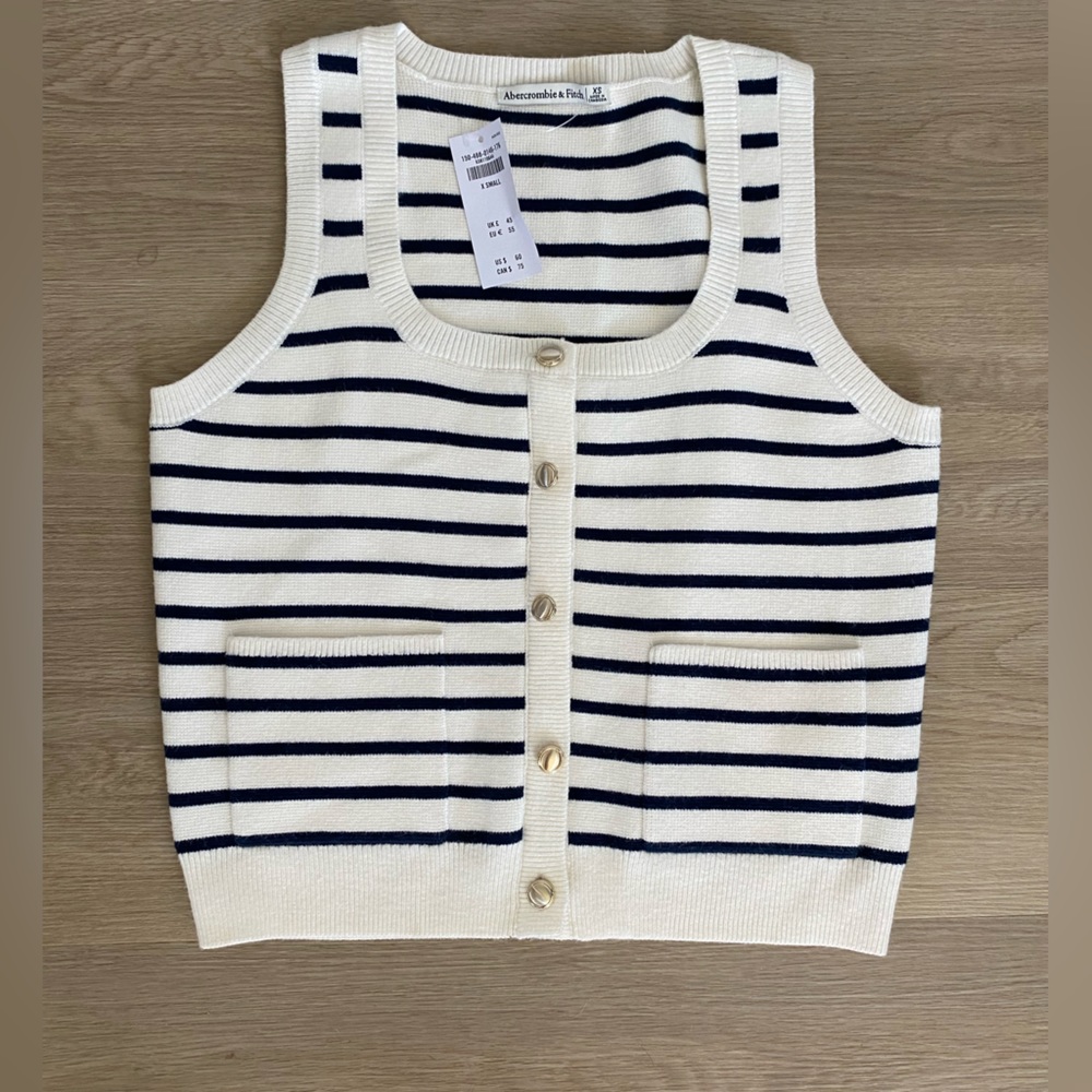 Luxeloft button-up sweater vest